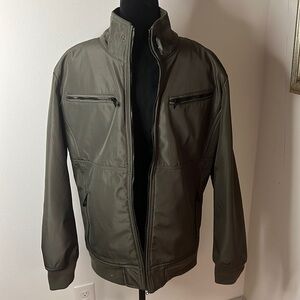 YOKI‎ men’s outerwear collection military green jacket coat Sz M